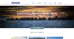Desktop Screenshot of monoi.cz